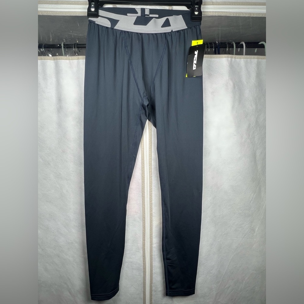 NWT TSLA Men's Thermal Compression Pants, Athletic Leggings & Running SZ S